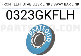FEBEST 0323GKFLH FRONT LEFT STABILIZER LINK / SWAY BAR LINK