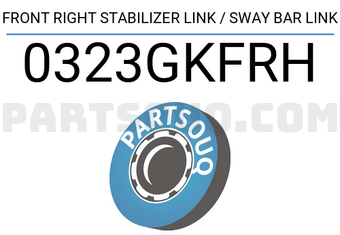 FEBEST 0323GKFRH FRONT RIGHT STABILIZER LINK / SWAY BAR LINK