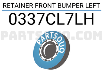 FEBEST 0337CL7LH RETAINER FRONT BUMPER LEFT