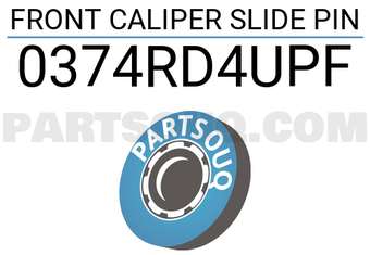 FEBEST 0374RD4UPF FRONT CALIPER SLIDE PIN
