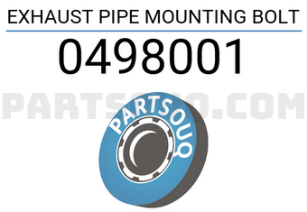 FEBEST 0498001 EXHAUST PIPE MOUNTING BOLT