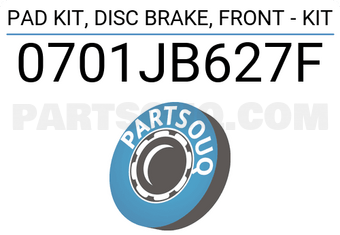 FEBEST 0701JB627F PAD KIT, DISC BRAKE, FRONT - KIT