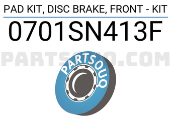 FEBEST 0701SN413F PAD KIT, DISC BRAKE, FRONT - KIT