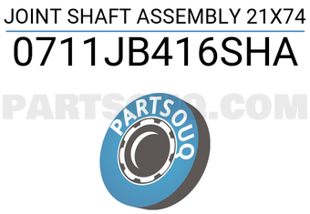 FEBEST 0711JB416SHA JOINT SHAFT ASSEMBLY 21X74