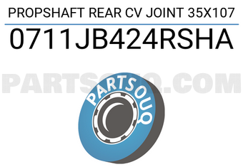 FEBEST 0711JB424RSHA PROPSHAFT REAR CV JOINT 35X107