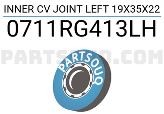 FEBEST 0711RG413LH INNER CV JOINT LEFT 19X35X22