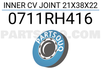 FEBEST 0711RH416 INNER CV JOINT 21X38X22