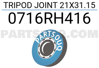 FEBEST 0716RH416 TRIPOD JOINT 21X31.15