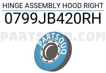 FEBEST 0799JB420RH HINGE ASSEMBLY HOOD RIGHT