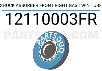 FEBEST 12110003FR shock absorber front right gas.twin tube