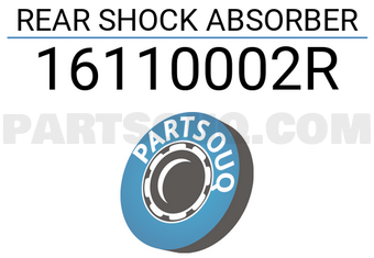 FEBEST 16110002R REAR SHOCK ABSORBER