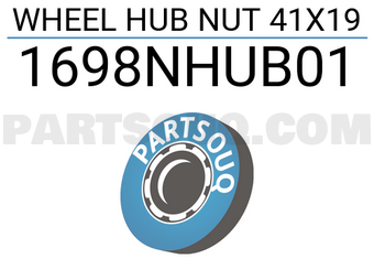 FEBEST 1698NHUB01 WHEEL HUB NUT 41X19