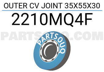 FEBEST 2210MQ4F OUTER CV JOINT 35X55X30