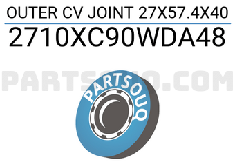 FEBEST 2710XC90WDA48 OUTER CV JOINT 27X57.4X40