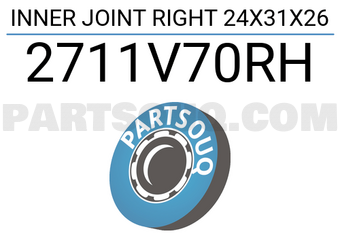 FEBEST 2711V70RH INNER JOINT RIGHT 24X31X26