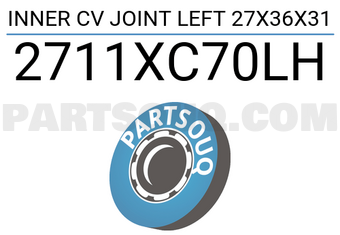 FEBEST 2711XC70LH INNER CV JOINT LEFT 27X36X31