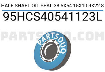FEBEST 95HCS40541123L HALF SHAFT OIL SEAL 38.5X54.15X10.9X22.8