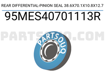 FEBEST 95MES40701113R REAR DIFFERENTIAL-PINION SEAL 38.6X70.1X10.8X12.7