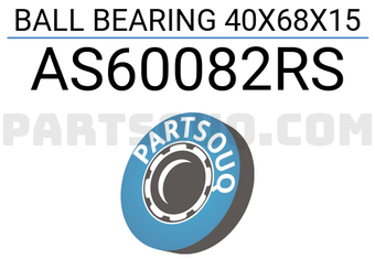 FEBEST AS60082RS BALL BEARING 40X68X15