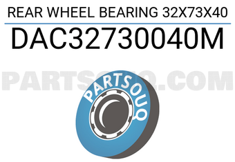 FEBEST DAC32730040M REAR WHEEL BEARING 32X73X40