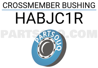 FEBEST HABJC1R CROSSMEMBER BUSHING