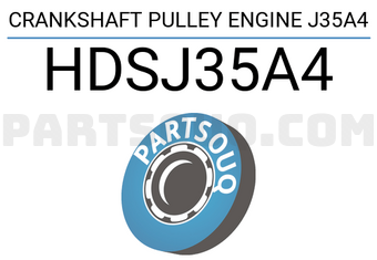 FEBEST HDSJ35A4 CRANKSHAFT PULLEY ENGINE J35A4