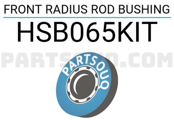 FEBEST HSB065KIT FRONT RADIUS ROD BUSHING
