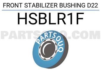 FEBEST HSBLR1F FRONT STABILIZER BUSHING D22
