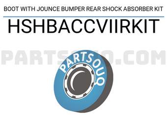 FEBEST HSHBACCVIIRKIT BOOT WITH JOUNCE BUMPER REAR SHOCK ABSORBER KIT