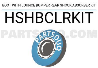 FEBEST HSHBCLRKIT BOOT WITH JOUNCE BUMPER REAR SHOCK ABSORBER KIT