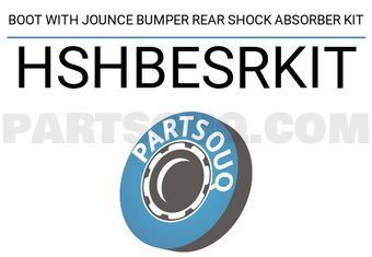 FEBEST HSHBESRKIT BOOT WITH JOUNCE BUMPER REAR SHOCK ABSORBER KIT