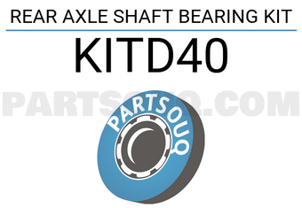 FEBEST KITD40 REAR AXLE SHAFT BEARING KIT