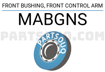 FEBEST MABGNS FRONT BUSHING, FRONT CONTROL ARM