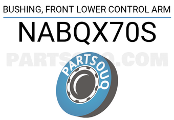 FEBEST NABQX70S bushing, front lower control arm