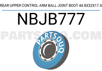 FEBEST NBJB777 REAR UPPER CONTROL ARM BALL JOINT BOOT 44.8X32X17.4