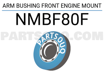 FEBEST NMBF80F ARM BUSHING FRONT ENGINE MOUNT