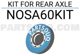 FEBEST NOSA60KIT KIT FOR REAR AXLE