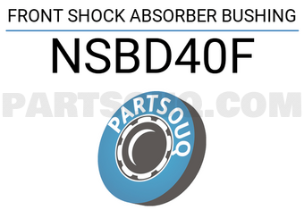FEBEST NSBD40F FRONT SHOCK ABSORBER BUSHING