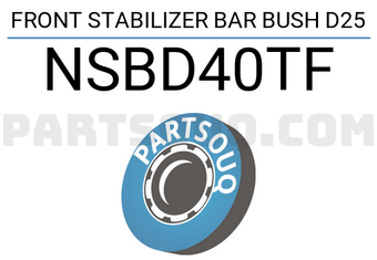 FEBEST NSBD40TF FRONT STABILIZER BAR BUSH D25