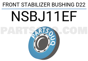 FEBEST NSBJ11EF FRONT STABILIZER BUSHING D22