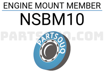FEBEST NSBM10 ENGINE MOUNT MEMBER