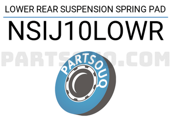 FEBEST NSIJ10LOWR LOWER REAR SUSPENSION SPRING PAD