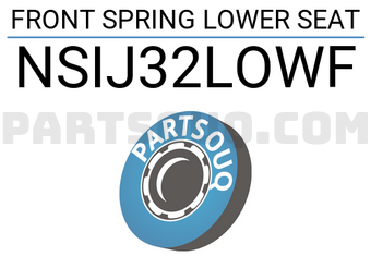 FEBEST NSIJ32LOWF FRONT SPRING LOWER SEAT