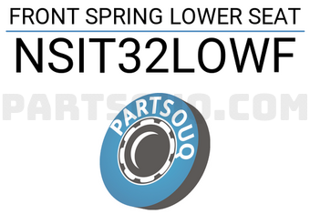 FEBEST NSIT32LOWF FRONT SPRING LOWER SEAT