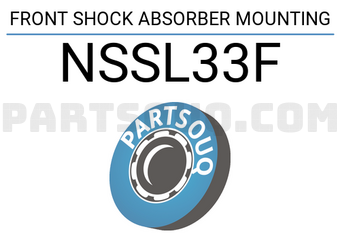 FEBEST NSSL33F FRONT SHOCK ABSORBER MOUNTING