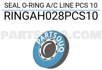 FEBEST RINGAH028PCS10 SEAL O-RING A/C LINE PCS 10