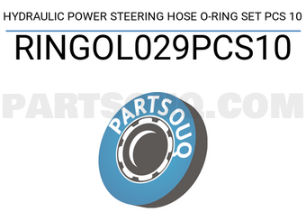 FEBEST RINGOL029PCS10 HYDRAULIC POWER STEERING HOSE O-RING SET PCS 10