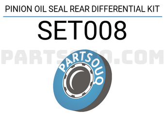 FEBEST SET008 PINION OIL SEAL REAR DIFFERENTIAL KIT