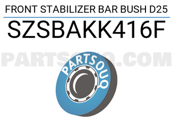 FEBEST SZSBAKK416F FRONT STABILIZER BAR BUSH D25