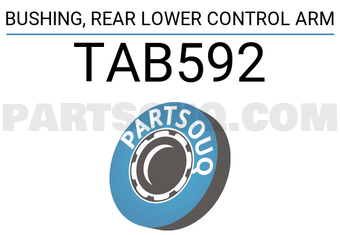 FEBEST TAB592 BUSHING, REAR LOWER CONTROL ARM